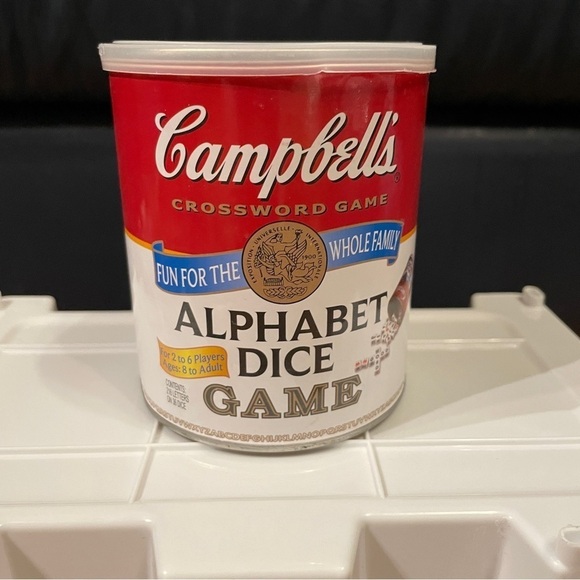 BMWT cambells soup alphabet game in a can - Picture 3 of 10